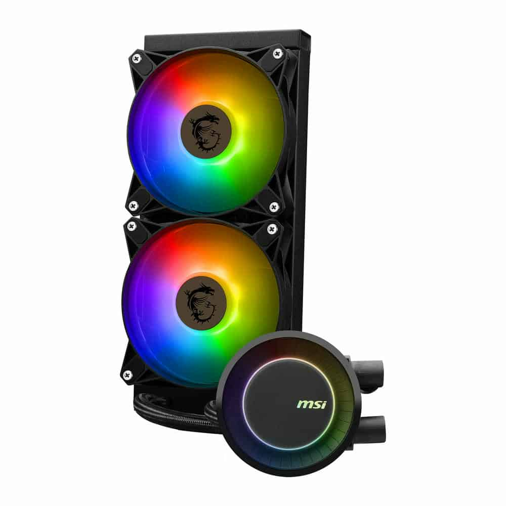 (image for) MSI MAG CORELIQUID E Series 240mm Intel/AMD CPU Liquid Cooler